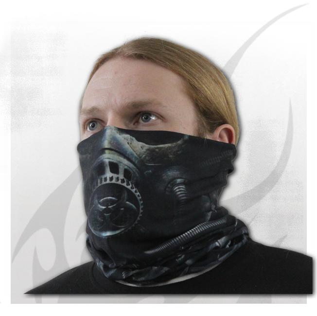Bio Skull Face Wrap-Bandanas & Face Wraps-Scarlett Dawn