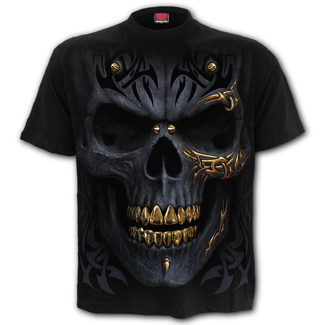 Black Gold Mens T-Shirt-Mens T-Shirts &amp; Tanks-Scarlett Dawn