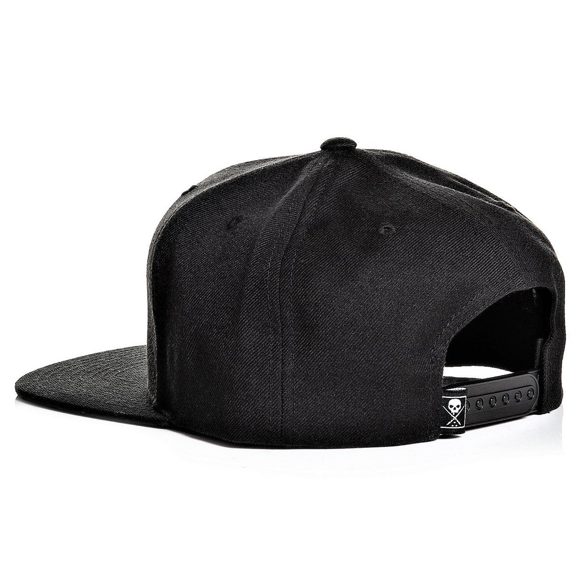 Blaq Letter Black Grey Snapback Cap-Mens Beanies, Hats &amp; Snapback Caps-Scarlett Dawn