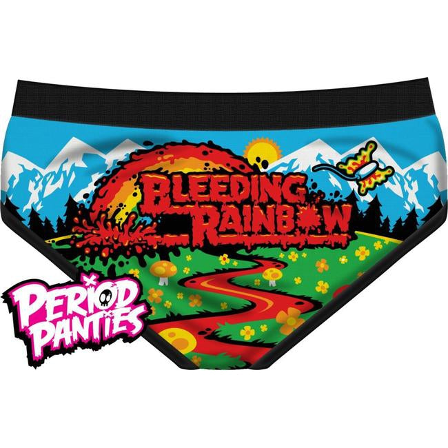 Bleeding Rainbow Period Panties-Womens Underwear-Scarlett Dawn