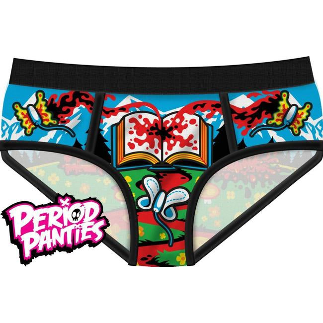 Bleeding Rainbow Period Panties-Womens Underwear-Scarlett Dawn