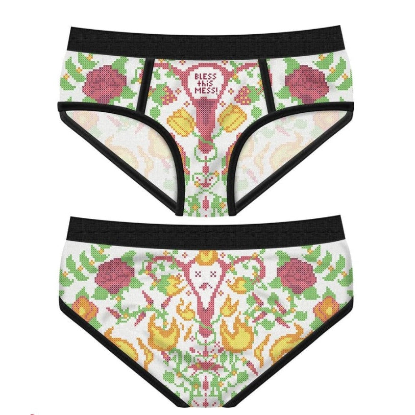 Bless This Mess Period Panties-Womens Underwear-Scarlett Dawn