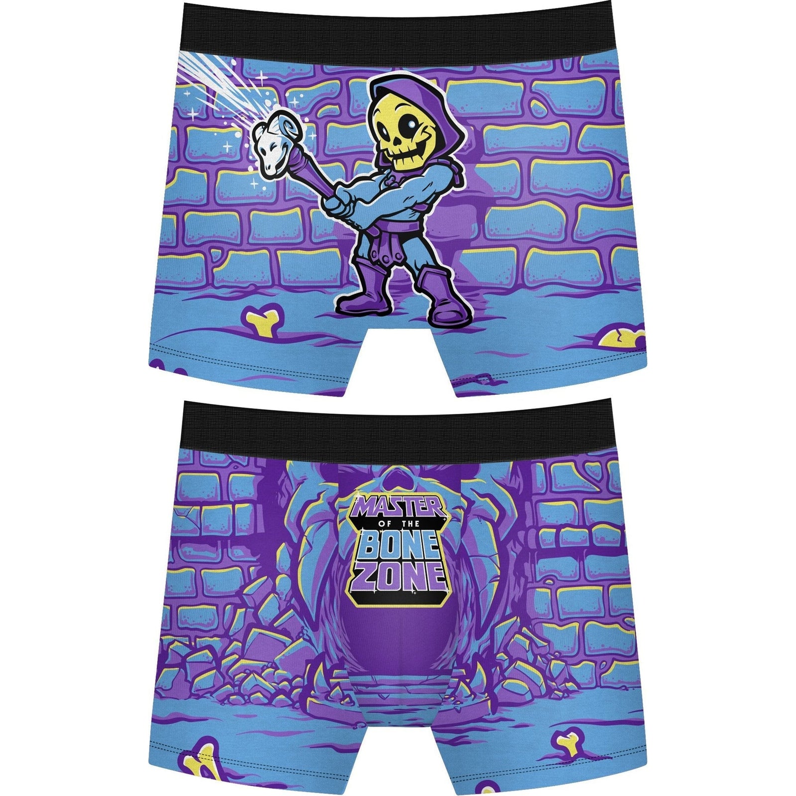 Bone Zone Mens Boxer Briefs-Mens Underwear-Scarlett Dawn