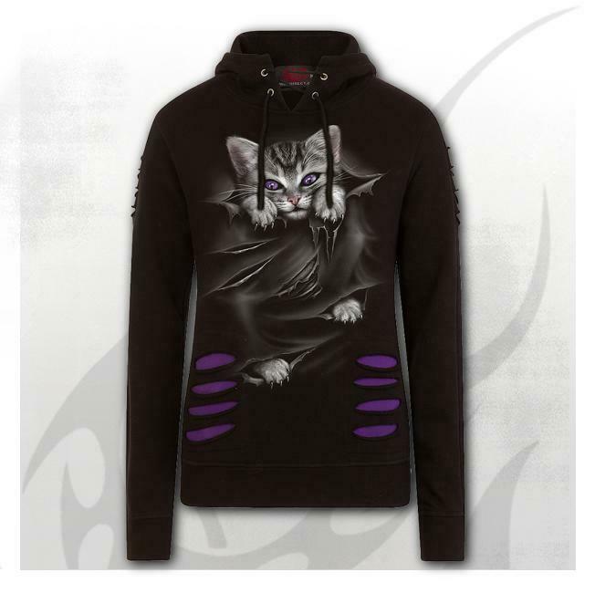 Bright Eyes Hoodie-Womens Jumpers & Hoodies-Scarlett Dawn