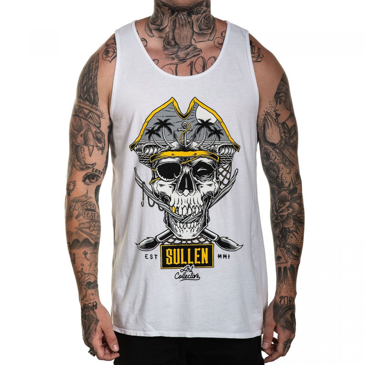 Bucaneer Standard Fit Mens Tank-Mens T-Shirts & Tanks-Scarlett Dawn