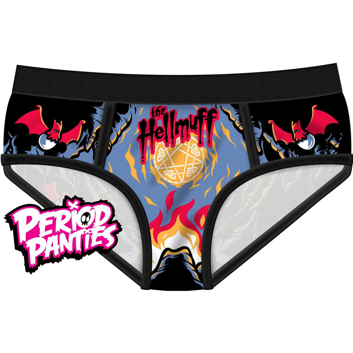Buffy The Hellmuff Period Panties-Womens Underwear-Scarlett Dawn