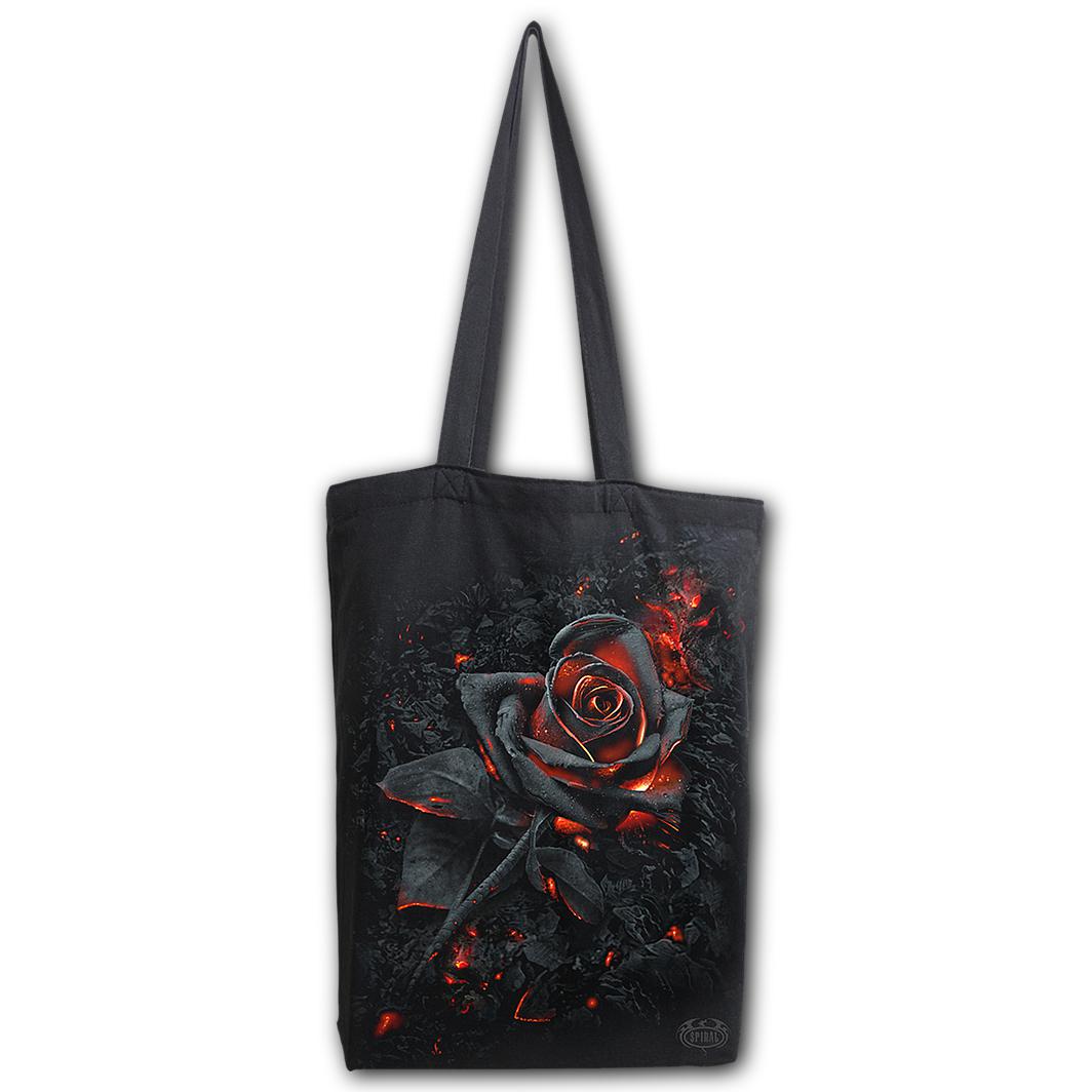 Burnt Rose Bag 4 Life Canvas Long Handle Womens Tote Bag-Womens Handbags, Purses & Wallets-Scarlett Dawn