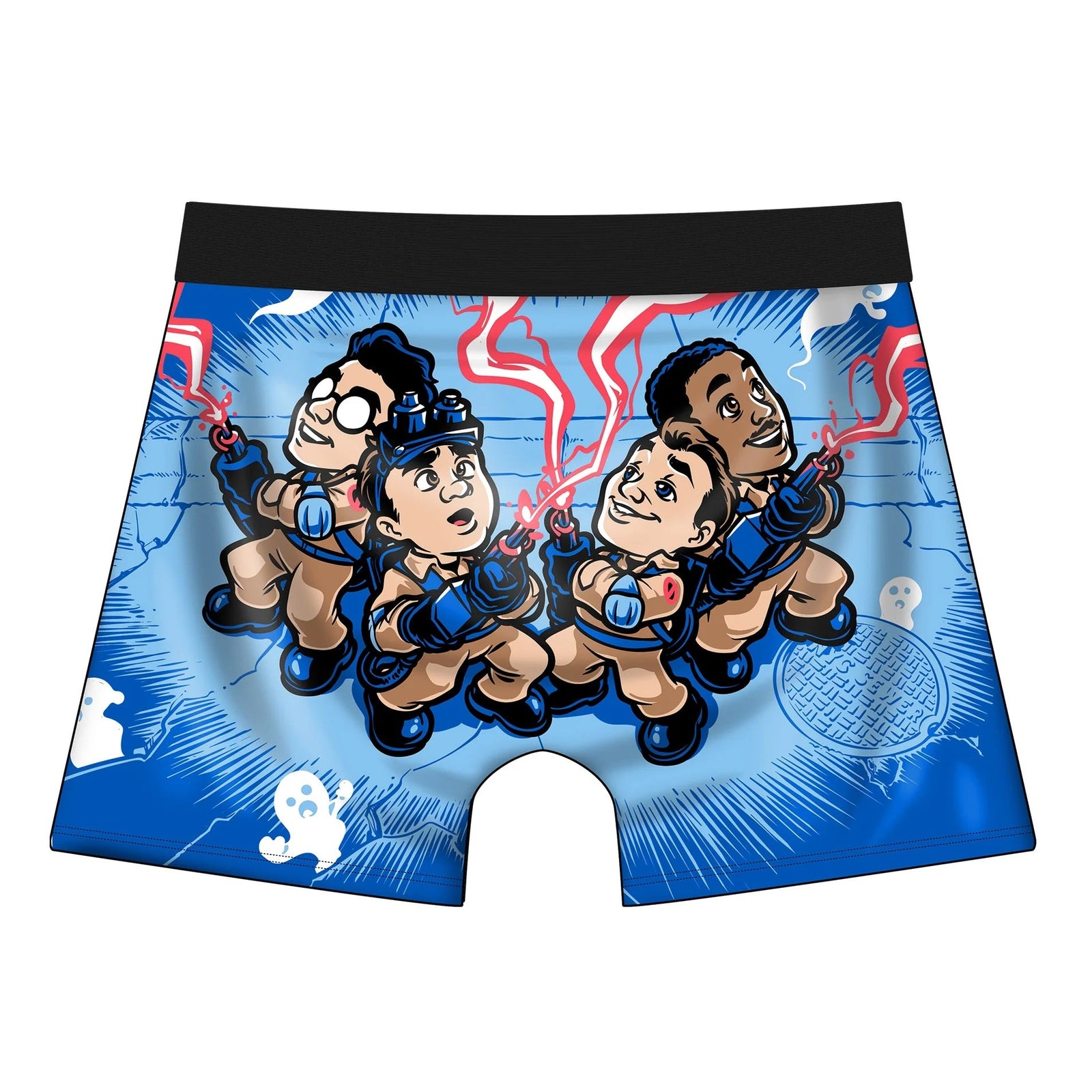 Bustin' Makes Me Feel Good Mens Boxer Briefs-Mens Underwear-Scarlett Dawn