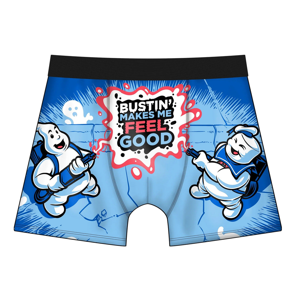 Bustin&#39; Makes Me Feel Good Mens Boxer Briefs-Mens Underwear-Scarlett Dawn