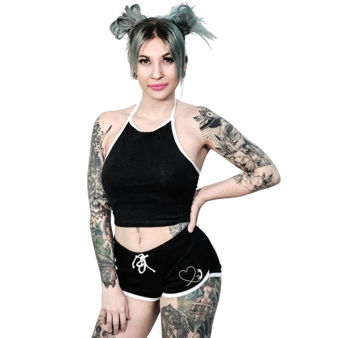 Call Me Womens Dolphin Hot Shorts-Womens Shorts & Skirts-Scarlett Dawn