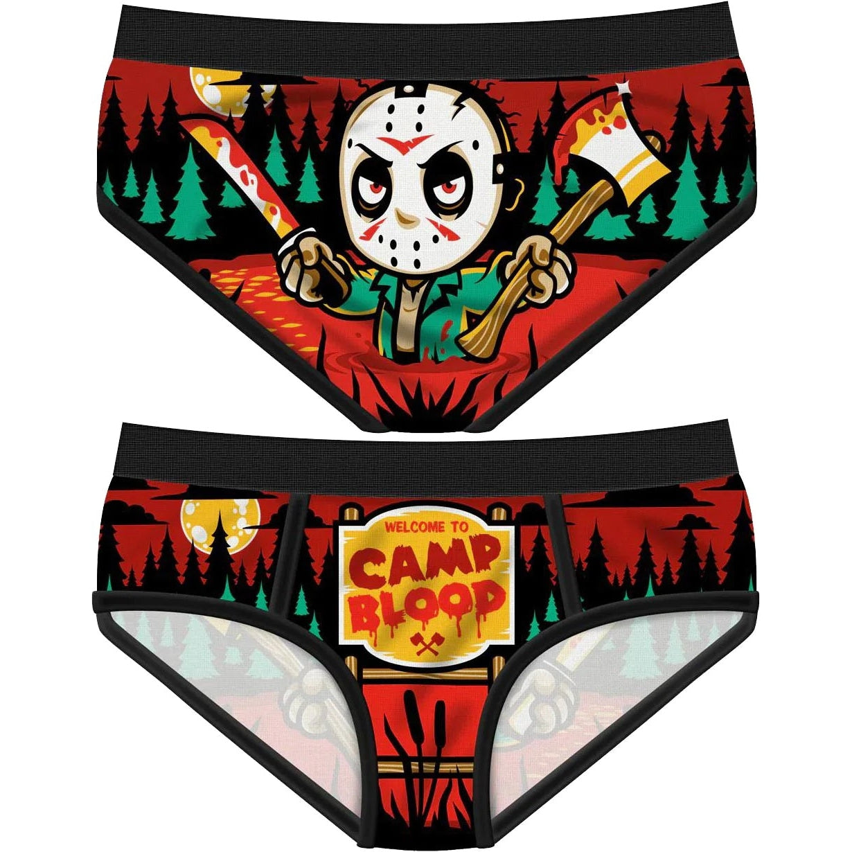 Camp Blood Period Panties-Womens Underwear-Scarlett Dawn