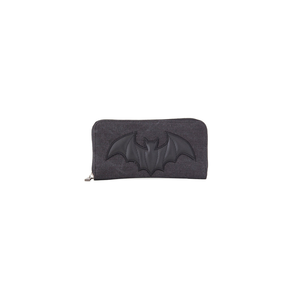 Canvas Bat Womens Wallet-Womens Handbags, Purses &amp; Wallets-Scarlett Dawn