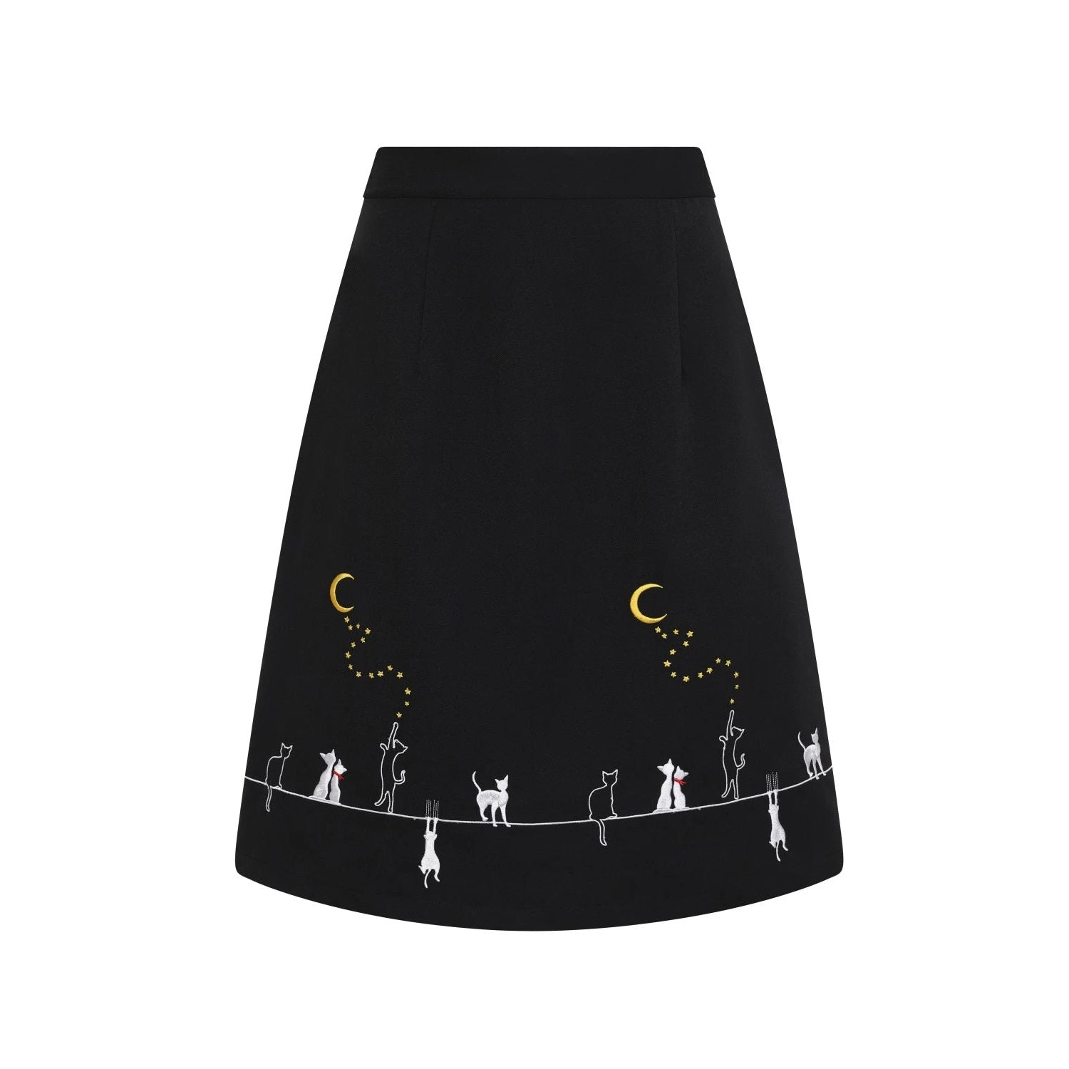Cats On A Roof Womens Skirt-Womens Shorts & Skirts-Scarlett Dawn