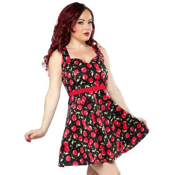 Cherry Pie Womens Floozy Dress-Womens Dresses-Scarlett Dawn