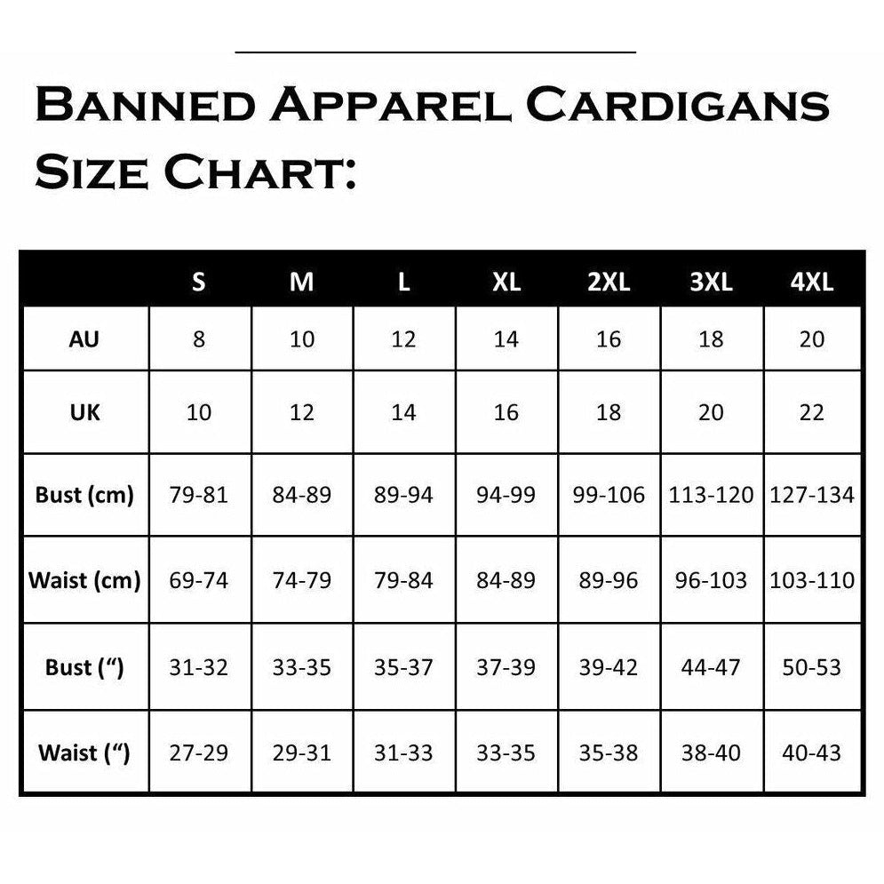 Cherry Skull Cardigan-Womens Cardigans-Scarlett Dawn