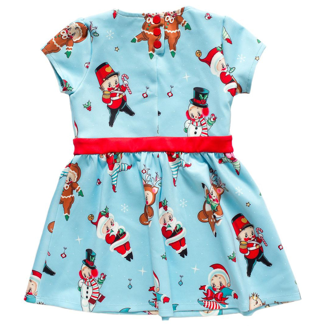 Christmas Cupies Girls/Kids Dress-Baby, Toddler And Kids-Scarlett Dawn