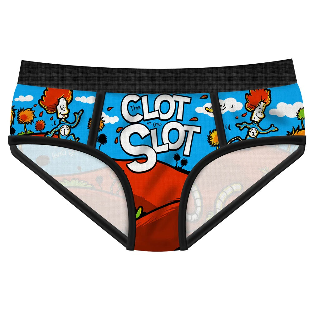 Clot In The Slot Period Panties-Womens Underwear-Scarlett Dawn