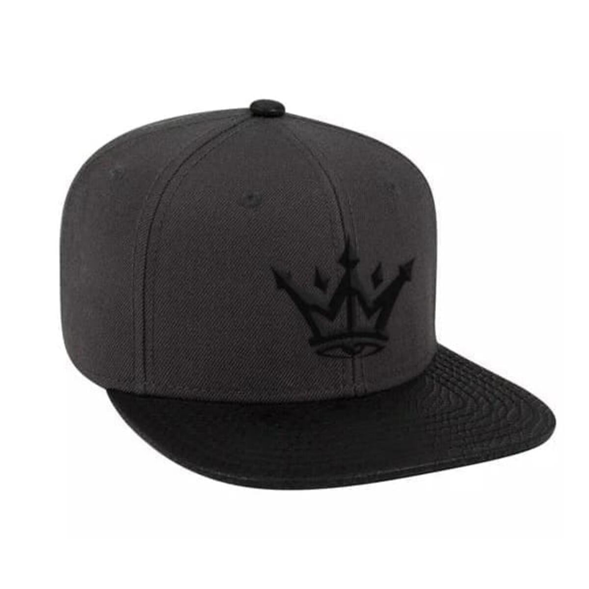 Cobra Charcoal Strap Back Cap-Mens Beanies, Hats & Snapback Caps-Scarlett Dawn