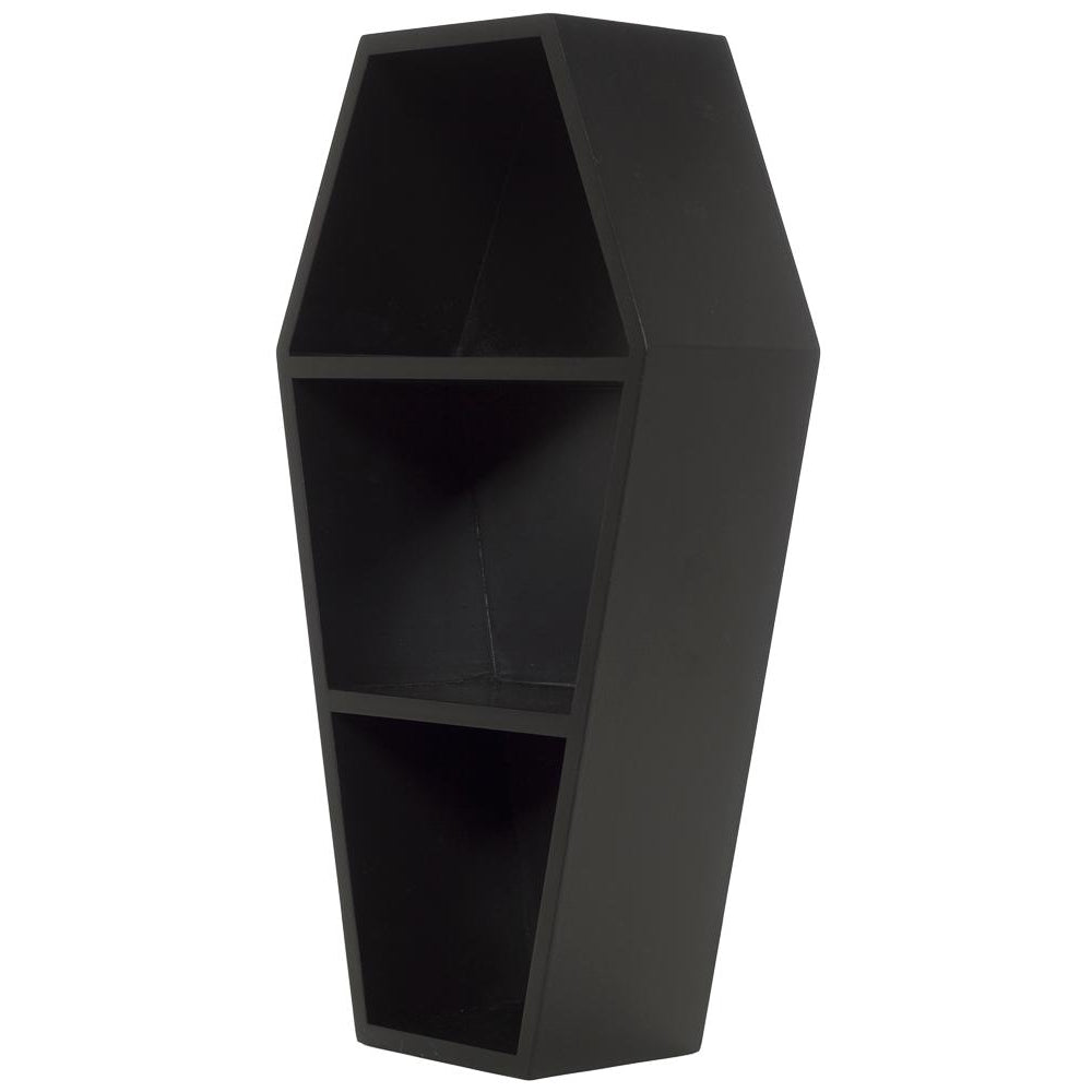Coffin Shelf Black-Coffin Shelves-Scarlett Dawn