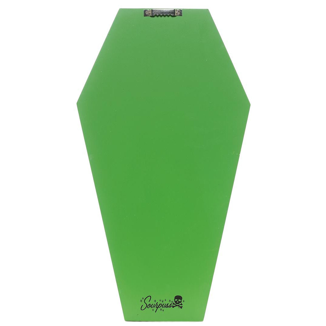 Coffin Shelf Green-Coffin Shelves-Scarlett Dawn