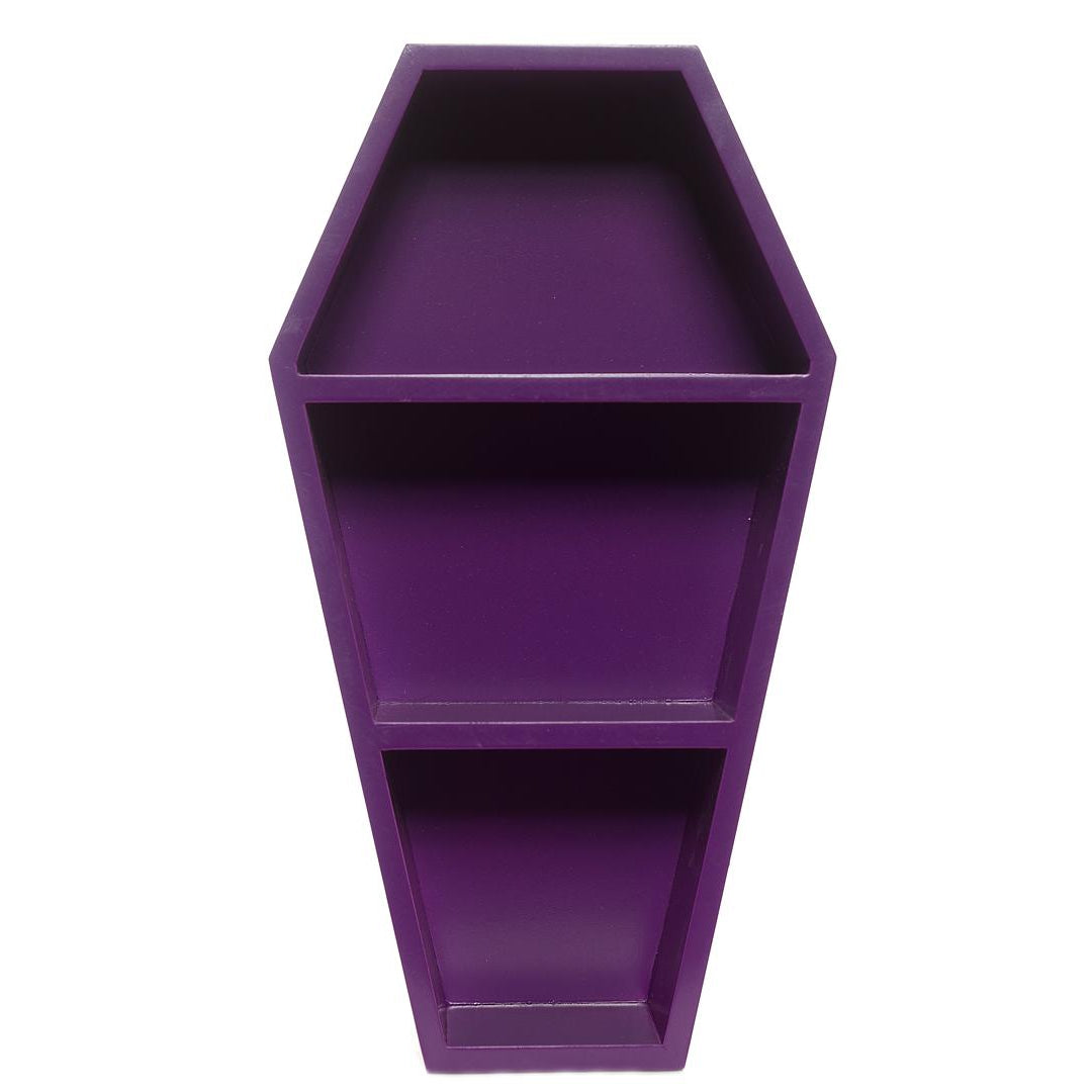 Coffin Shelf Purple-Coffin Shelves-Scarlett Dawn