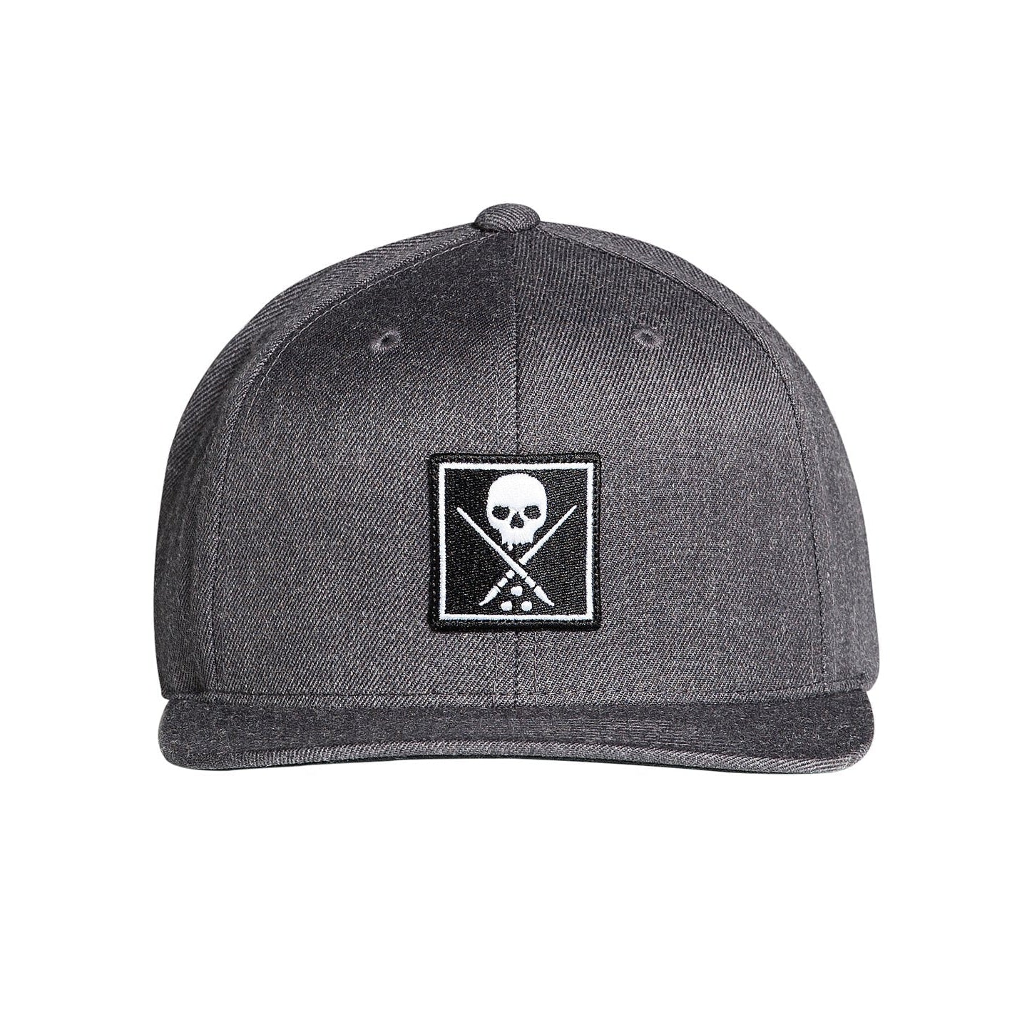 Collective Grey Snapback Cap-Mens Beanies, Hats & Snapback Caps-Scarlett Dawn