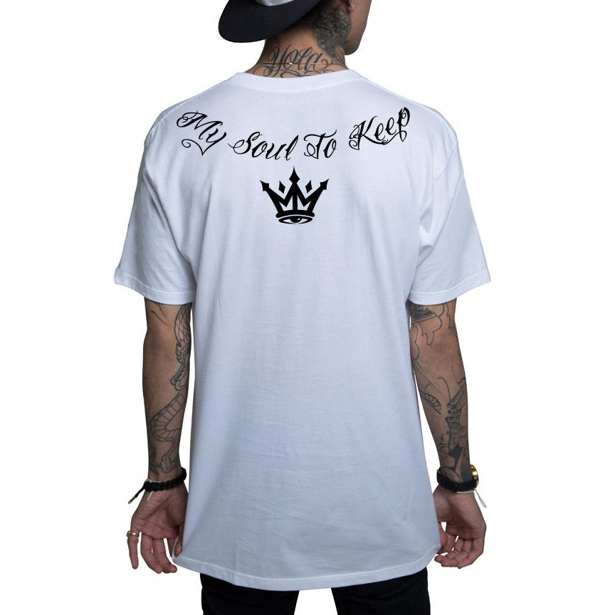 Confessions 2 GOLD White Mens T-Shirt-Mens T-Shirts & Tanks-Scarlett Dawn