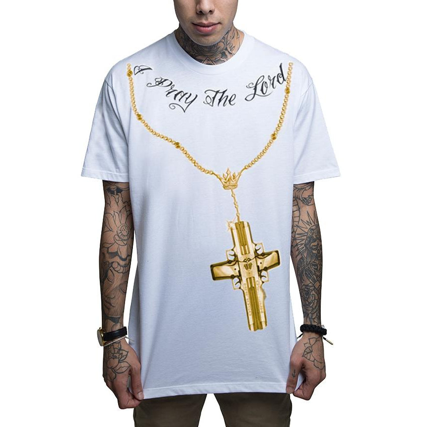 Confessions 2 GOLD White Mens T-Shirt-Mens T-Shirts & Tanks-Scarlett Dawn