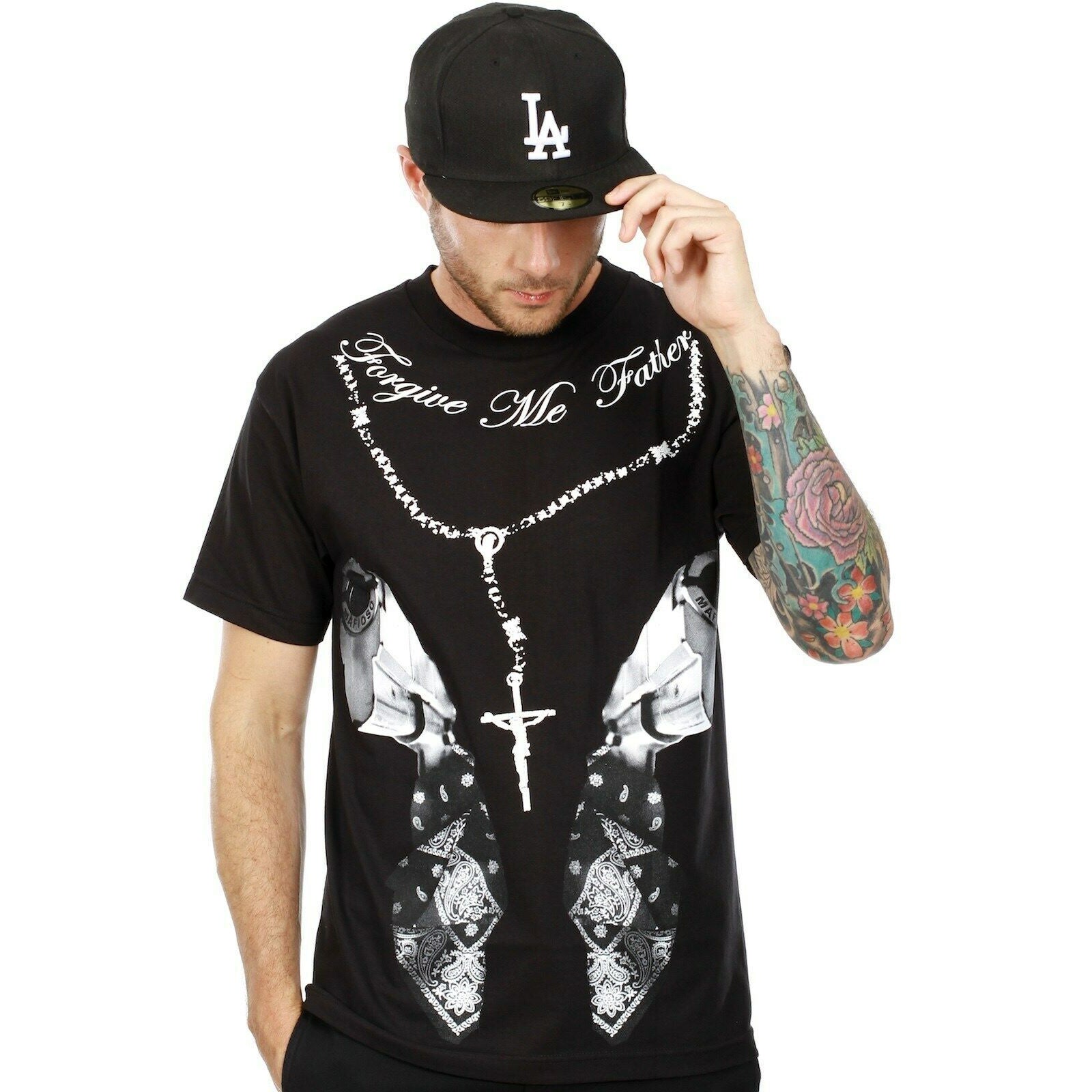 Confessions Black Mens T-Shirt-Mens T-Shirts & Tanks-Scarlett Dawn