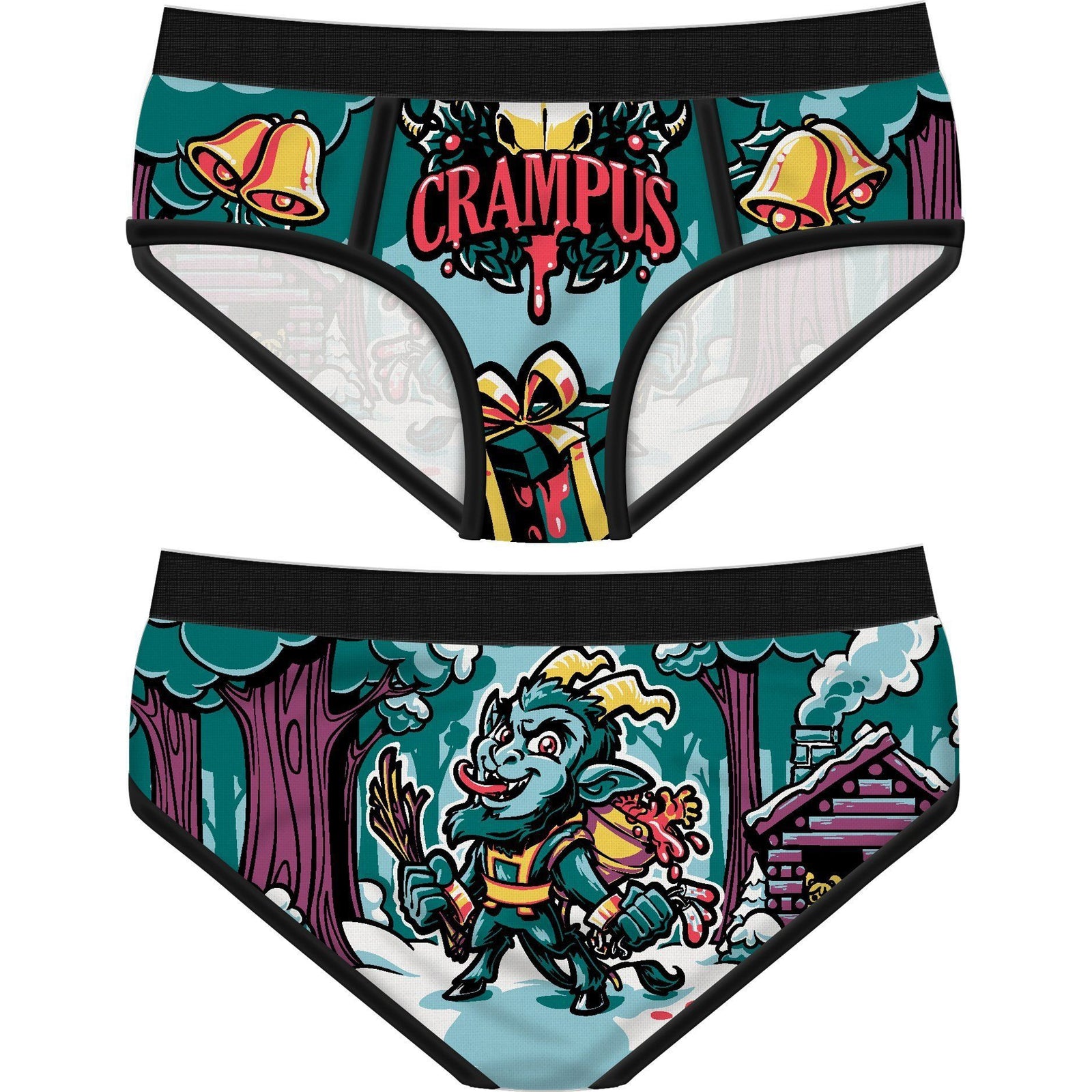 Crampus Period Panties-Womens Underwear-Scarlett Dawn