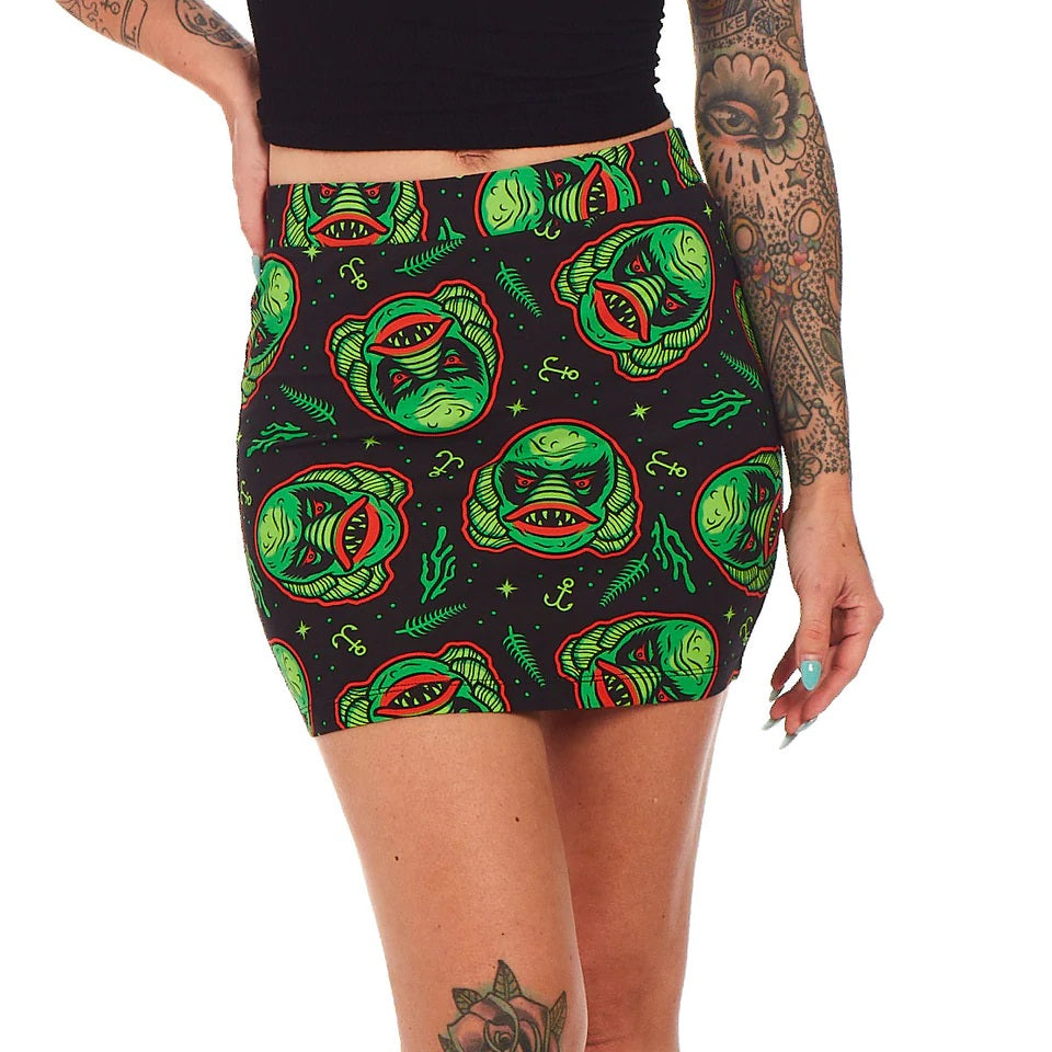 Creature Mini Skirt-Womens Shorts & Skirts-Scarlett Dawn