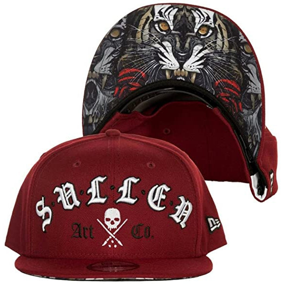 Daggers And Tigers Snapback Cap-Mens Beanies, Hats & Snapback Caps-Scarlett Dawn