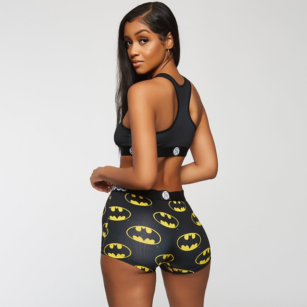 DC Batman Boy Shorts-Womens Underwear-Scarlett Dawn