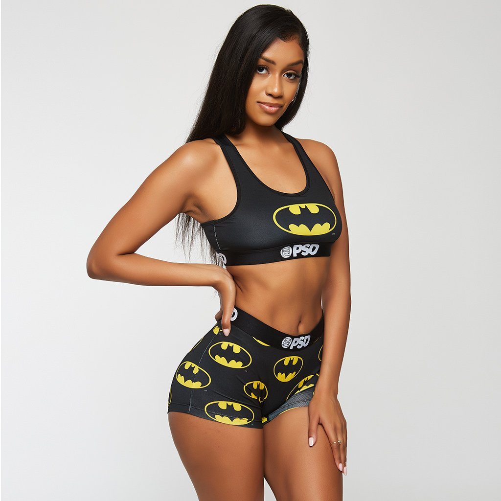 DC Batman Sports Bra-Womens Underwear-Scarlett Dawn