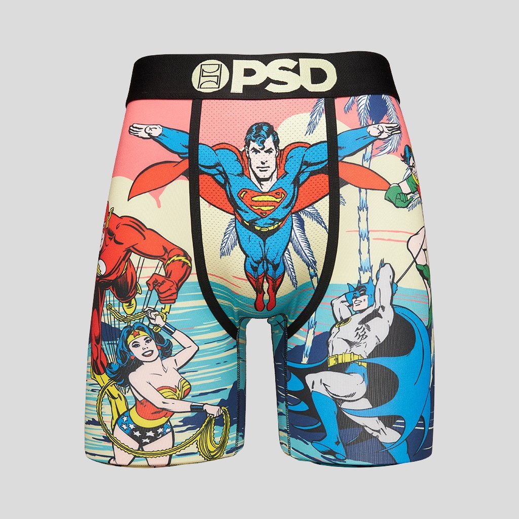 PSD Underwear, DC Hero Vacation, Boxer Briefs