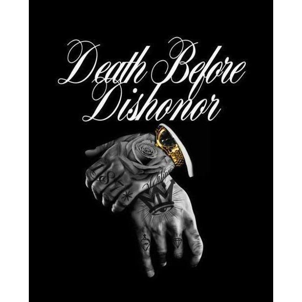 Death B4 Dishonor Mens T-Shirt-Mens T-Shirts &amp; Tanks-Scarlett Dawn