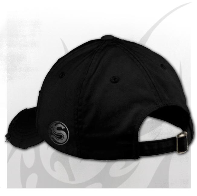 Death Ribs Baseball Cap-Mens Beanies, Hats & Snapback Caps-Scarlett Dawn