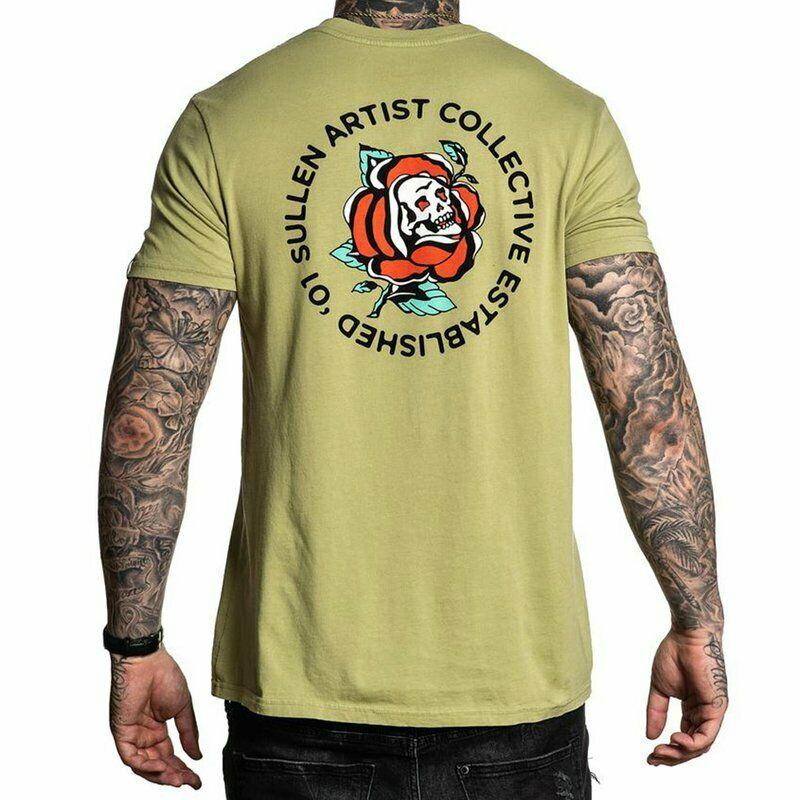 Death Rose Premium Fit Mens T-Shirt-Mens T-Shirts & Tanks-Scarlett Dawn