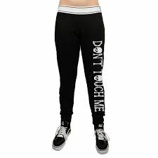 Dont Touch Me Womens Sweatpants-Womens Leggings & Pants-Scarlett Dawn