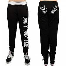 Dont Touch Me Womens Sweatpants-Womens Leggings & Pants-Scarlett Dawn