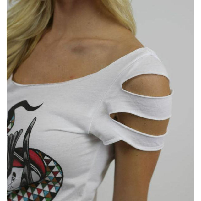 Downward Sparrow Womens Top-Womens Tops-Scarlett Dawn