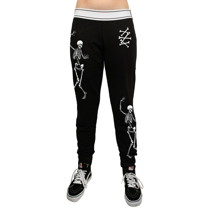 Drunk'n Skeletons Womens Sweatpants-Womens Leggings & Pants-Scarlett Dawn