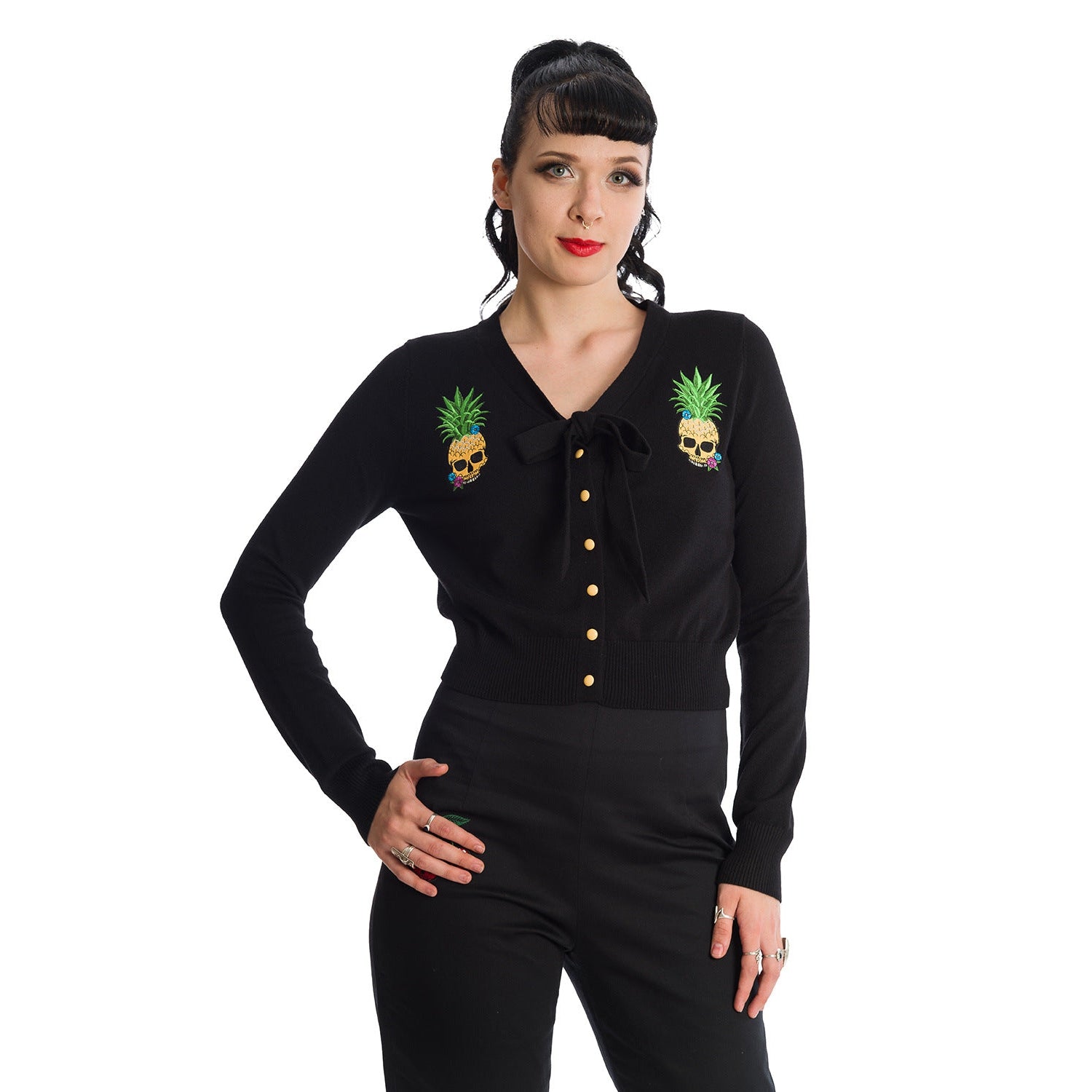 Dusk Pineapple Cardigan-Womens Cardigans-Scarlett Dawn