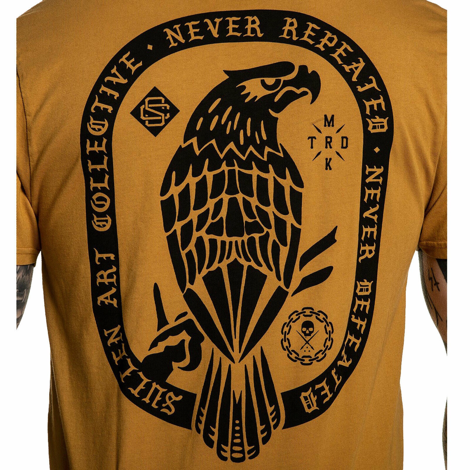 Eagle Strong Premium Fit Mens T-Shirt-Mens T-Shirts & Tanks-Scarlett Dawn