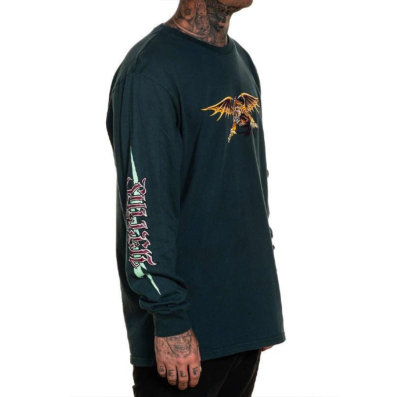 Electric Tiger Premium Long Sleeve Shirt-Mens Jumpers, Hoodies & Long Sleeves-Scarlett Dawn