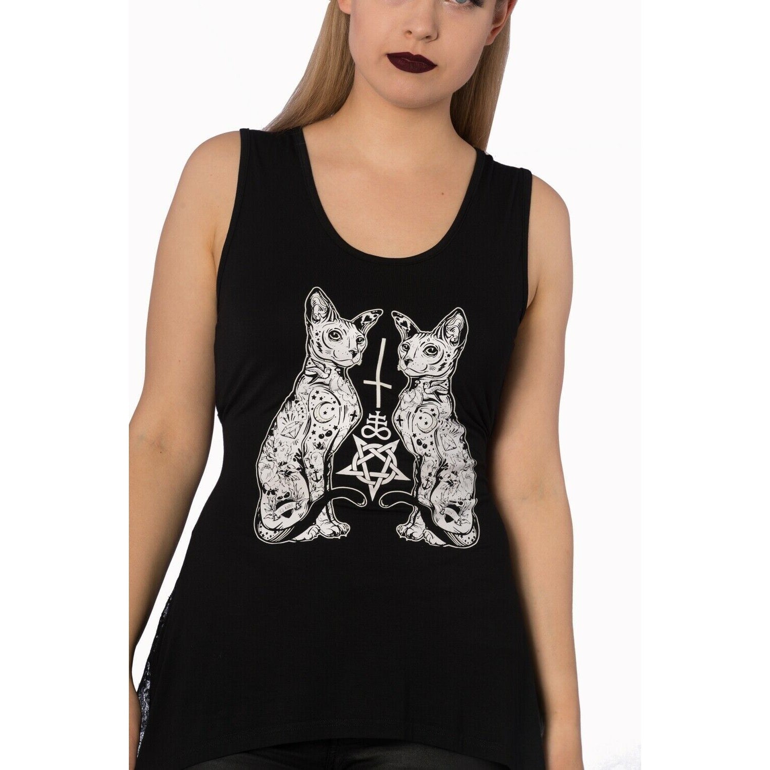 Esotericat Womens Tank Top-Womens Tops-Scarlett Dawn