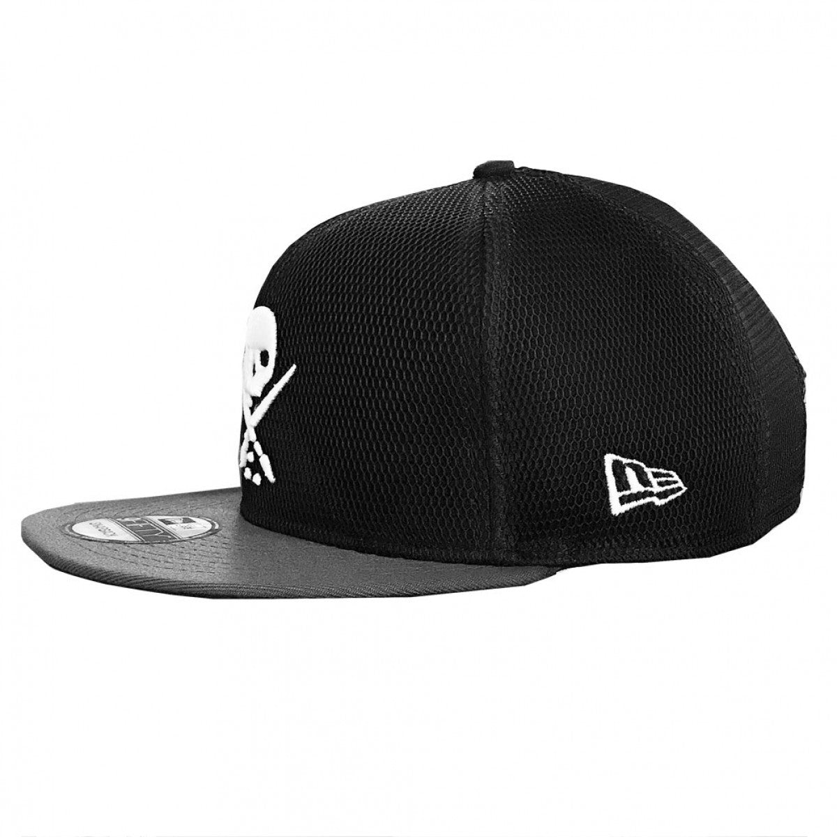 Eternal Blitz Grey/Black Snapback Cap-Mens Beanies, Hats & Snapback Caps-Scarlett Dawn