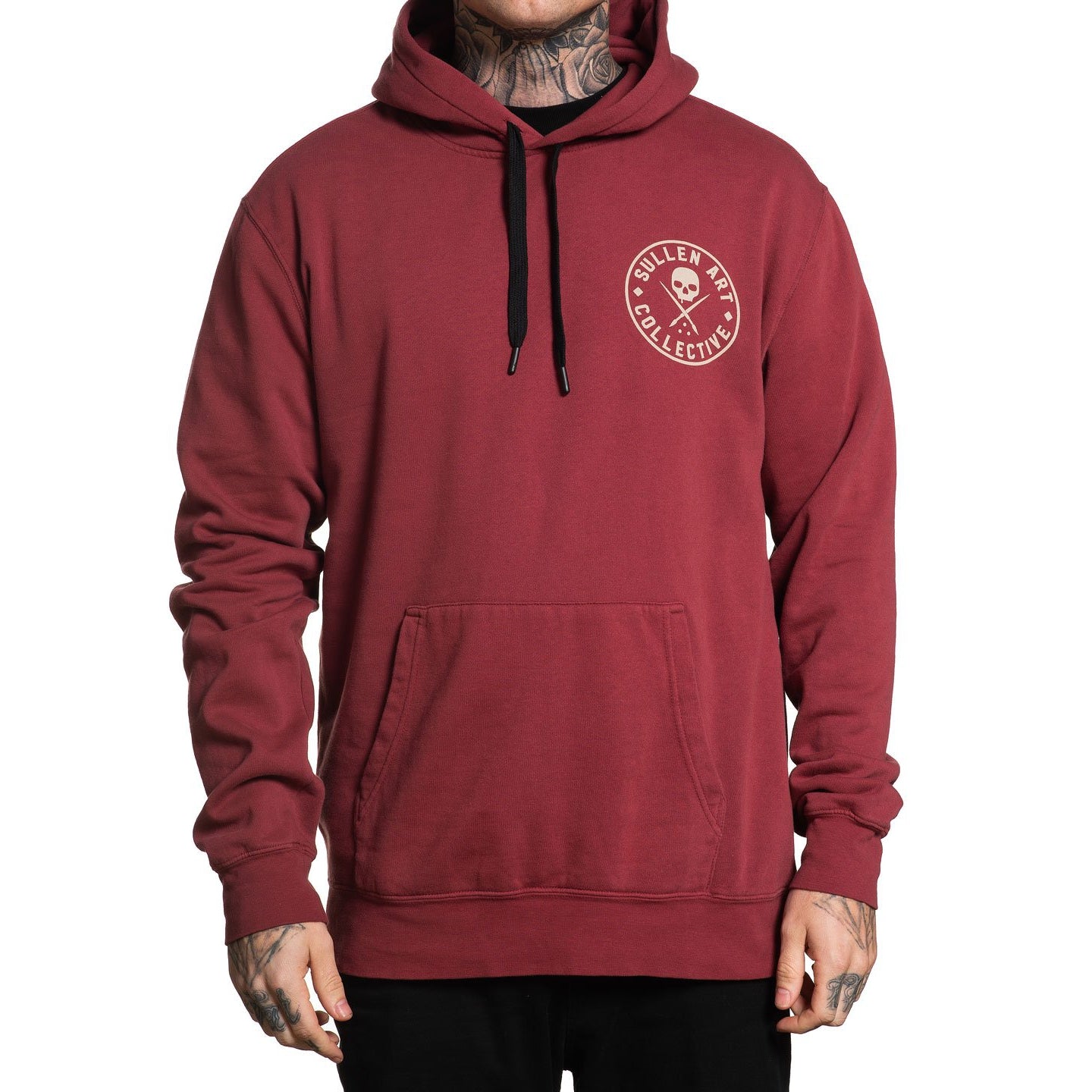 Ever Rosewood Mens Pullover Hoodie-Mens Jumpers, Hoodies & Long Sleeves-Scarlett Dawn
