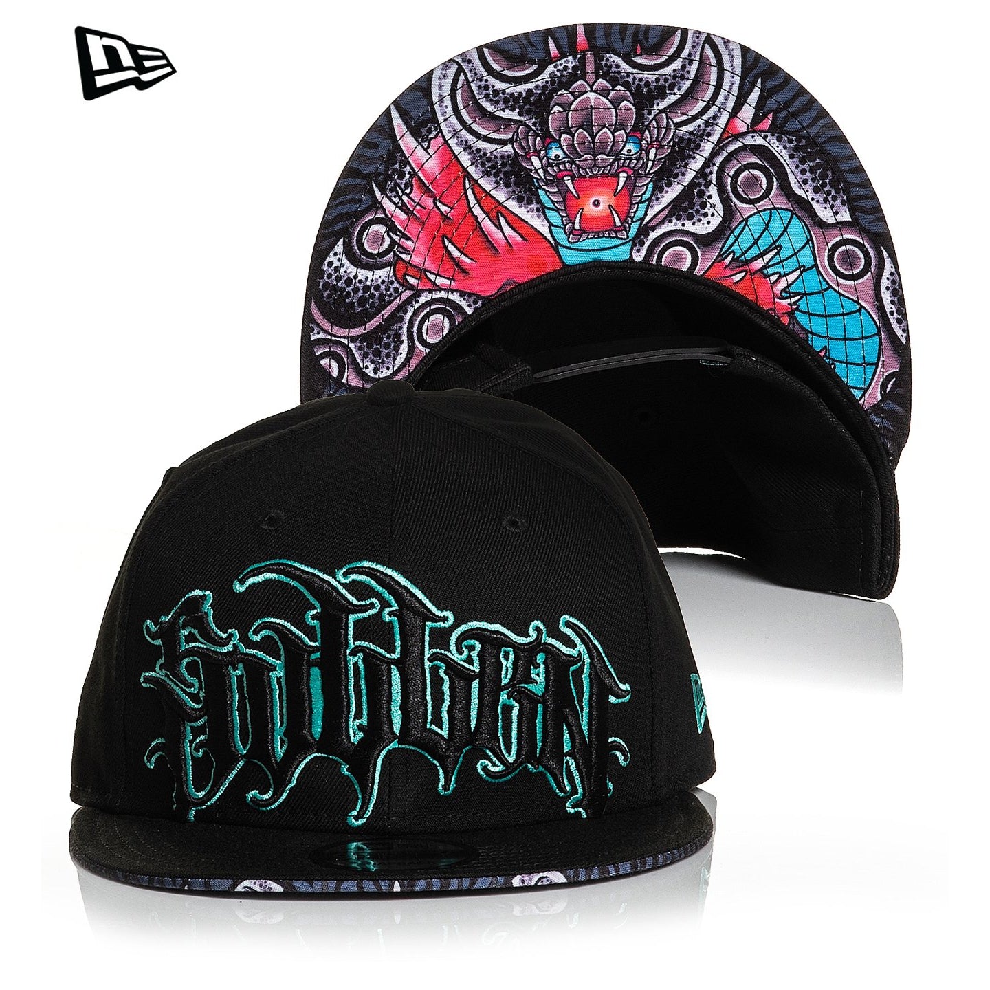 Eye For An Eye New Era Snapback Cap-Mens Beanies, Hats & Snapback Caps-Scarlett Dawn