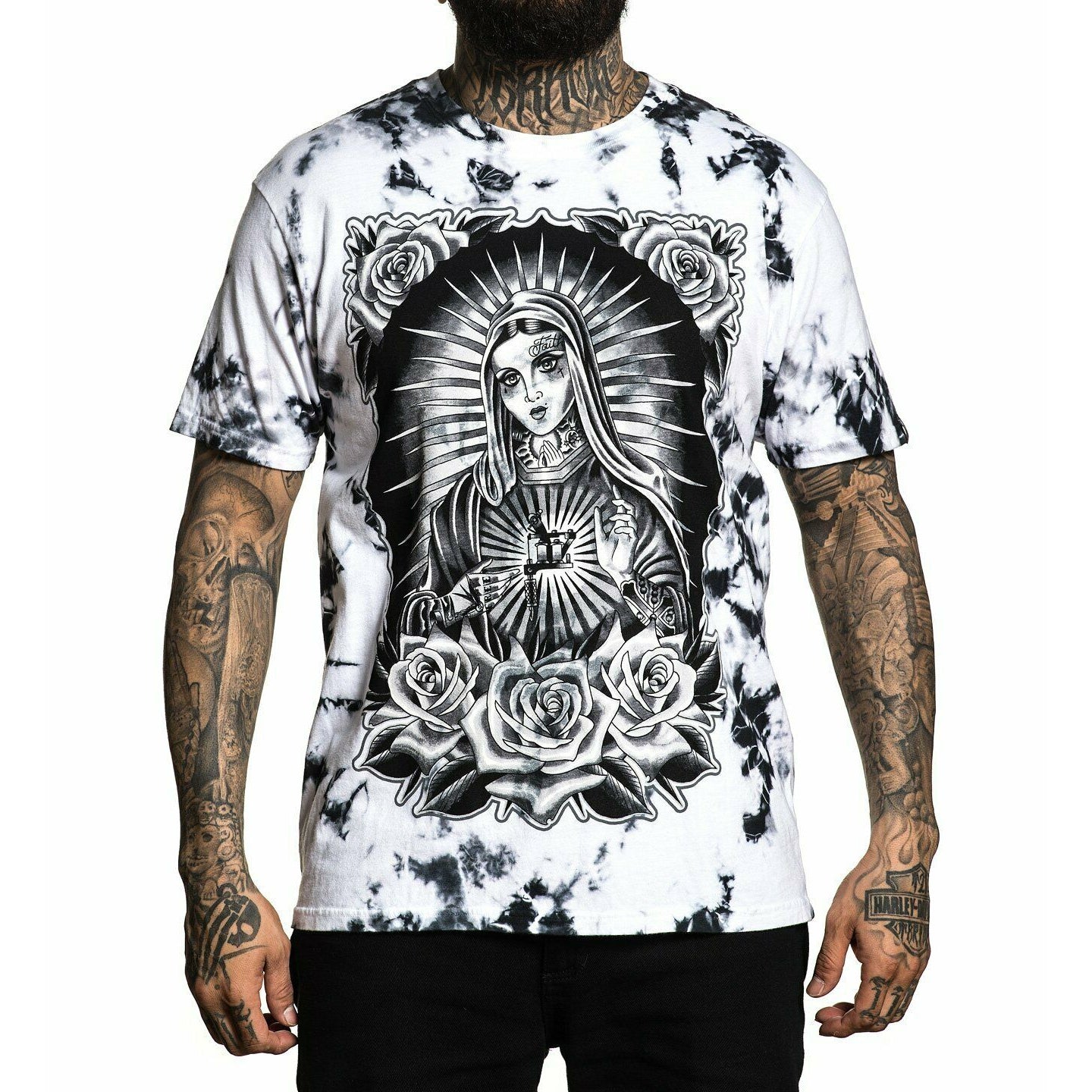 Faith Premium Fit Mens T-Shirt-Mens T-Shirts & Tanks-Scarlett Dawn